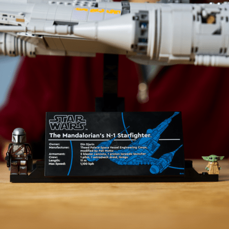 75442 LEGO® Star Wars™ mandaloriečio erdvėlaivis „N-1 Starfighter™“ 