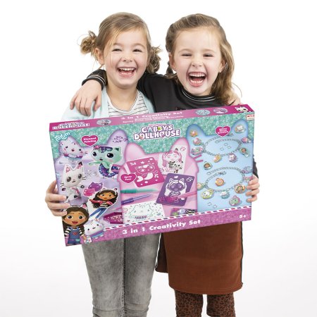 TOTUM GABBY'S DOLLHOUSE 3 in 1 kūrybinis rinkinys, 420366 