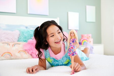 BARBIE madistė margaspalve suknele, HRH20 