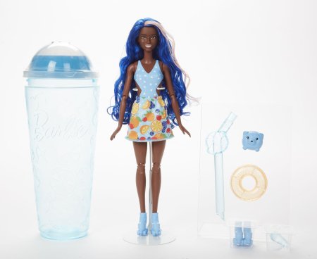 BARBIE Pop Cutie Reveal lėlės rinkinys, vaisių sulčių serija vaisių gėrimas, HNW42 HNW42