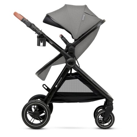 KINDERKRAFT universalus vežimėlis ESME 3in1, moonlight grey, KSESME00GRY3000 