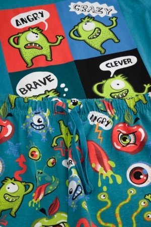 COCCODRILLO pižama, žalia, WC6448212PJS-022-104, 104/110 dydis 