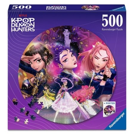 RAVENSBURGER PUZZLE dėlionė KPOP Demon Hunters 500det., 12002052 