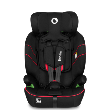 LIONELO automobilinė kėdutė LEVI I-SIZE, Sporty black,  76-150 cm., LO-LEVI I-SIZE 