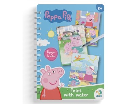 DODO vandens spalvinimo knyga Peppa Pig, 200645 