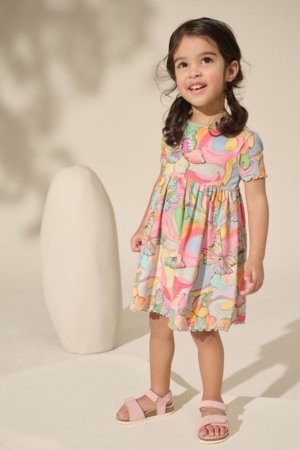 NEXT suknelė trumpomis rankovėmis, AG9785, 110-116 