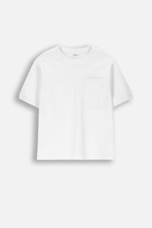 COCCODRILLO marškinėliai trumpomis rankovėmis, balti, WC6143201EJB-001-140, 140 dydis 