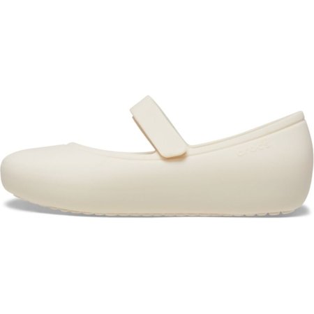 CROCS bateliai BROOKLYN MARY JANE, kreminiai, 209430-160, 25 dydis 