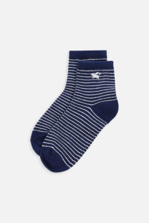 COCCODRILLO kojinės SOCKS BOY, tamsiai mėlynos, WC4382204SOB-015-036,   