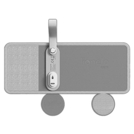 LIONELO buteliukų šildytuvas THERMUP GO, Grey silver, LOC-THERMUP GO  