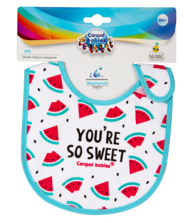 CANPOL BABIES nepralaidus medvilninis seilinukas So Cool, 15/114_pin 15/114_pin