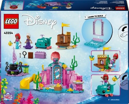 43254 LEGO® Disney Princess™ Arielės krištolinis urvas 