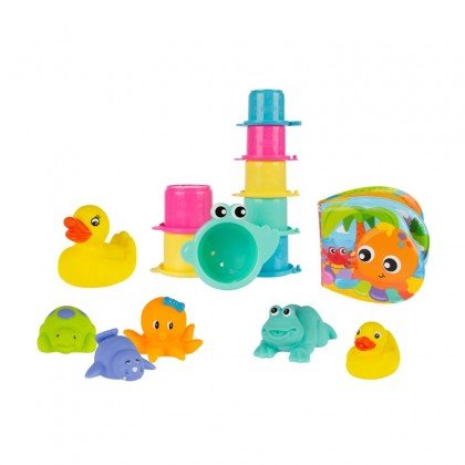 PLAYGRO vonios žaislų rinkinys Fun Play, 0188341 0188341