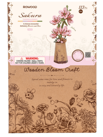 ROWOOD medinis konstruktorius Sakura, TW101 