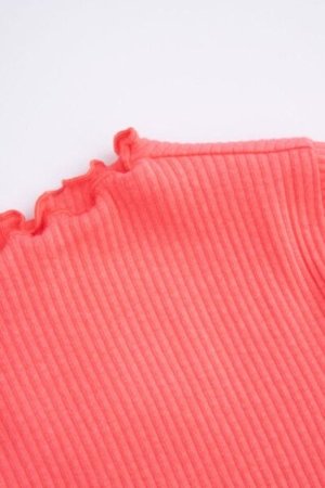 COCCODRILLO marškinėliai HEARTS GIRL KIDS, rožiniai, ZC4143901HGK-007-122, 122 cm 