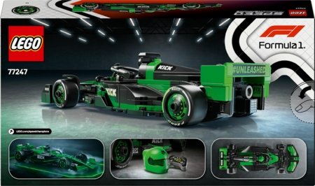 77247 LEGO® Speed Champions Lenktyninis automobilis KICK Sauber F1® Team C44 