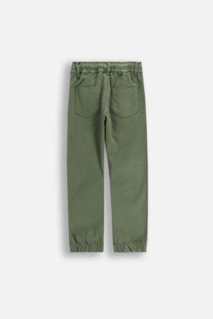 COCCODRILLO kelnės SPORTS BOY JUNIOR, žalios, ZC5119101SBJ-027-134, 134 cm 