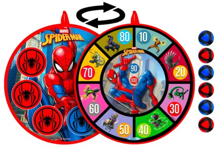 STAMP Spider Man smiginio žaidimas su kamuoliukais, 36 cm, SM250436 