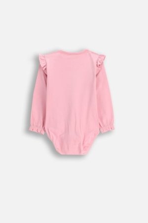 COCCODRILLO smėlinukas HAPPY PUPPY GIRL NEWBORN, rožinis, ZC5112102HGN-033-074, 74 cm 