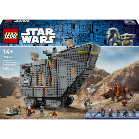 75453 LEGO® Star Wars™ Svetimo pasaulio smėliaeigis ir purvaragis 