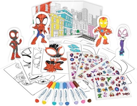 CRAYOLA kūrybinis rinkinys Color Wonder Activity Spidey, 75-7193 