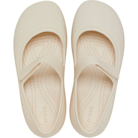 CROCS bateliai BROOKLYN MARY JANE, kreminiai, 209430-160, 25 dydis 