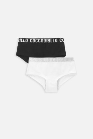 COCCODRILLO kelnaitės BASIC UNDERWEAR, multicoloured, WC4406502BAU-022-140, 2 vnt., 140 cm 