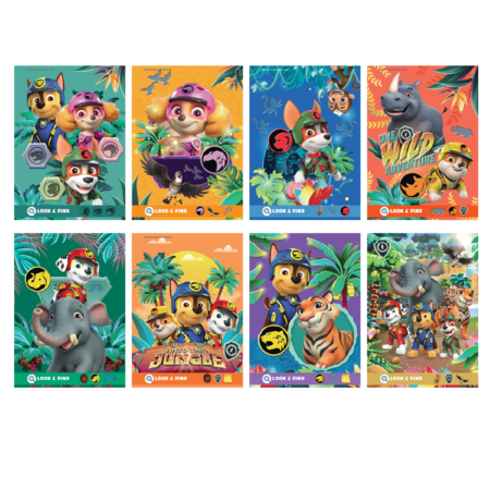 DODO vandens spalvinimo knyga Šunyčiai patruliai - džiunglės, 200630 