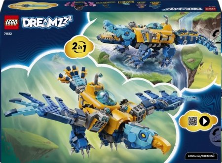71512 LEGO® DREAMZzz™ Povandeninis laivas-krokodilas 