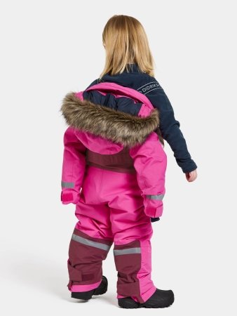 DIDRIKSONS žieminis lauko kombinezonas BJÄRVEN 3, rožinis, 505466-322, 140 cm 