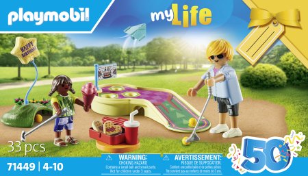 PLAYMOBIL FAMILY FUN Mini golfas, 71449 