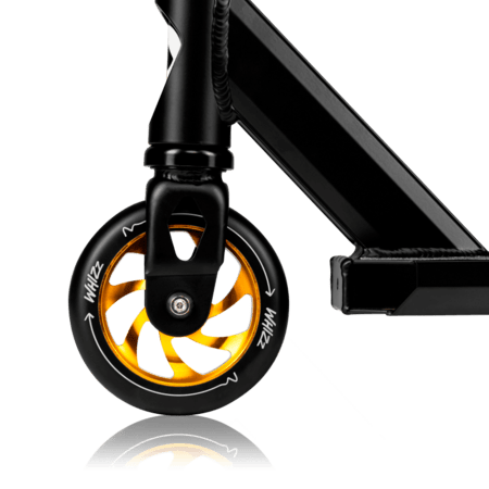 LIONELO paspirtukas WHIZZ, Black carbon yellow, LO-WHIZZ 