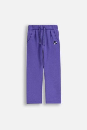 COCCODRILLO kelnės RAVE GIRL KIDS, violetinės, cm 