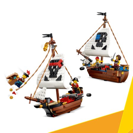 31387 LEGO® Creator Legendinis piratų laivas 