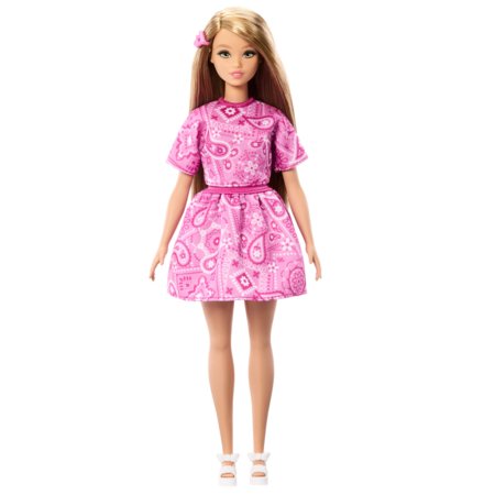 BARBIE FASHIONISTAS lėlė madistė šviesiais plaukais, JJN62 