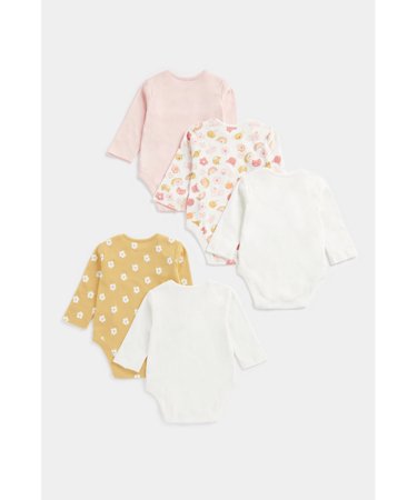 MOTHERCARE smėlinukas ilgomis rankovėmis, FC114 5vnt.,  