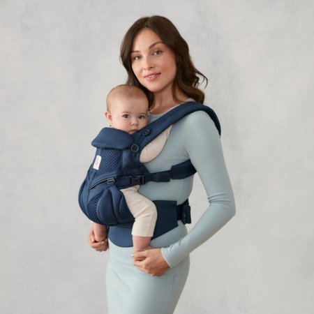 ERGOBABY nešioklė Omni 360 Cool Air Mesh Midnight Blue BCS360PMIDBLU BCS360PMIDBLU