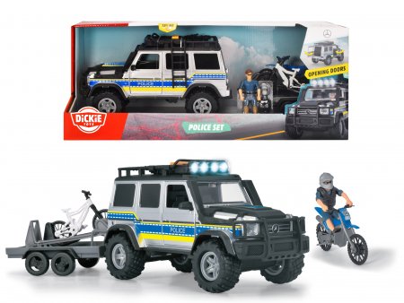 SIMBA DICKIE TOYS policijos rinkinys Mercedes, 203837023 203837023