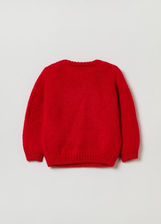 OVS BOY9-36M TRICOT 2H 12-18 RED 001926468 