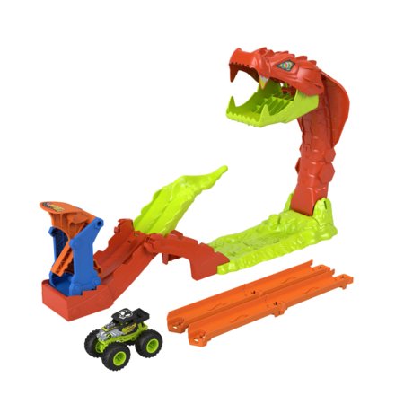 HOT WHEELS Monster Trucks rinkinys – Gyvatės iššūkis, JJN44 