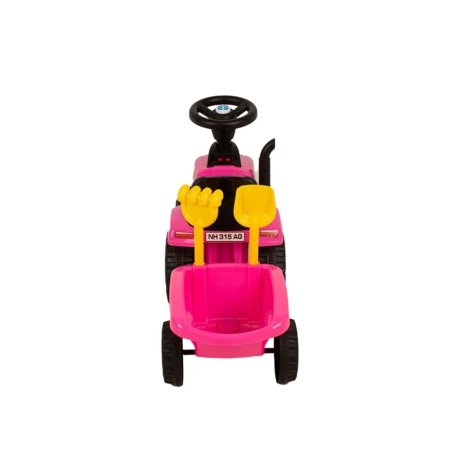 BABYTROLD vaikiškas traktorius-paspirtukas NEW HOLLAND, Pink, 20-42TR-P 