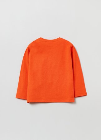 OVS BOY9-36M T-SHIRT L/S 2M 30-36 ORANGE 001819324 001819324