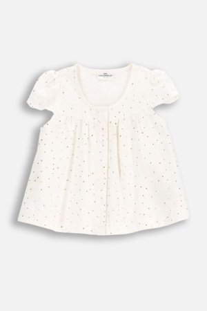 COCCODRILLO palaidinė ELEGANT JUNIOR GIRL, balta, WC5140201EJG-001-134, 134 cm 