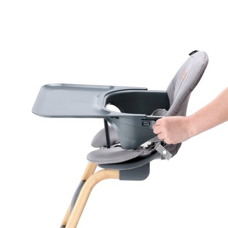 BABYTROLD maitinimo kėdutė FIA 2in1, Grey, H-5+G 