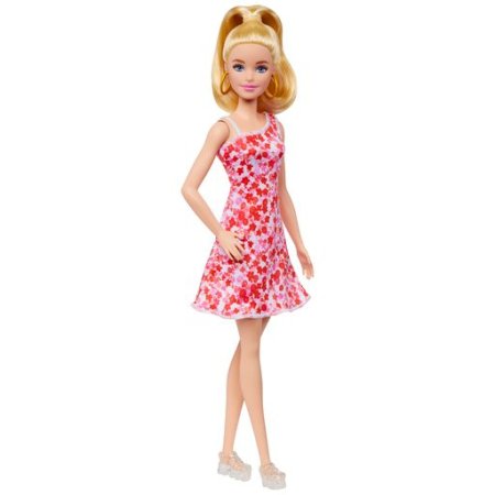 BARBIE lėlė su rausva suknele, HJT02 HJT02