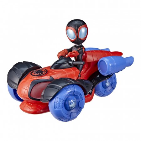 SPIDERMAN transporto priemonė Glow Tech, asort., F42525L0 F42525L0