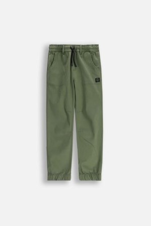 COCCODRILLO kelnės SPORTS BOY JUNIOR, žalios, ZC5119101SBJ-027-134, 134 cm 