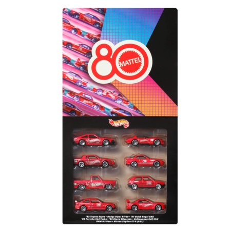 HOT WHEELS aštuonių automodeliukų rinkinys Mattel 80, JGK09 