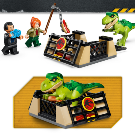 77978 LEGO® Jurassic World Jauno tiranozauro gabenimo sunkvežimis 
