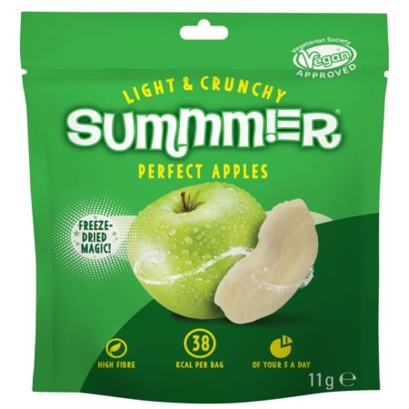 SUMMMER šalčiu džiovinti obuoliai 11g PR00048